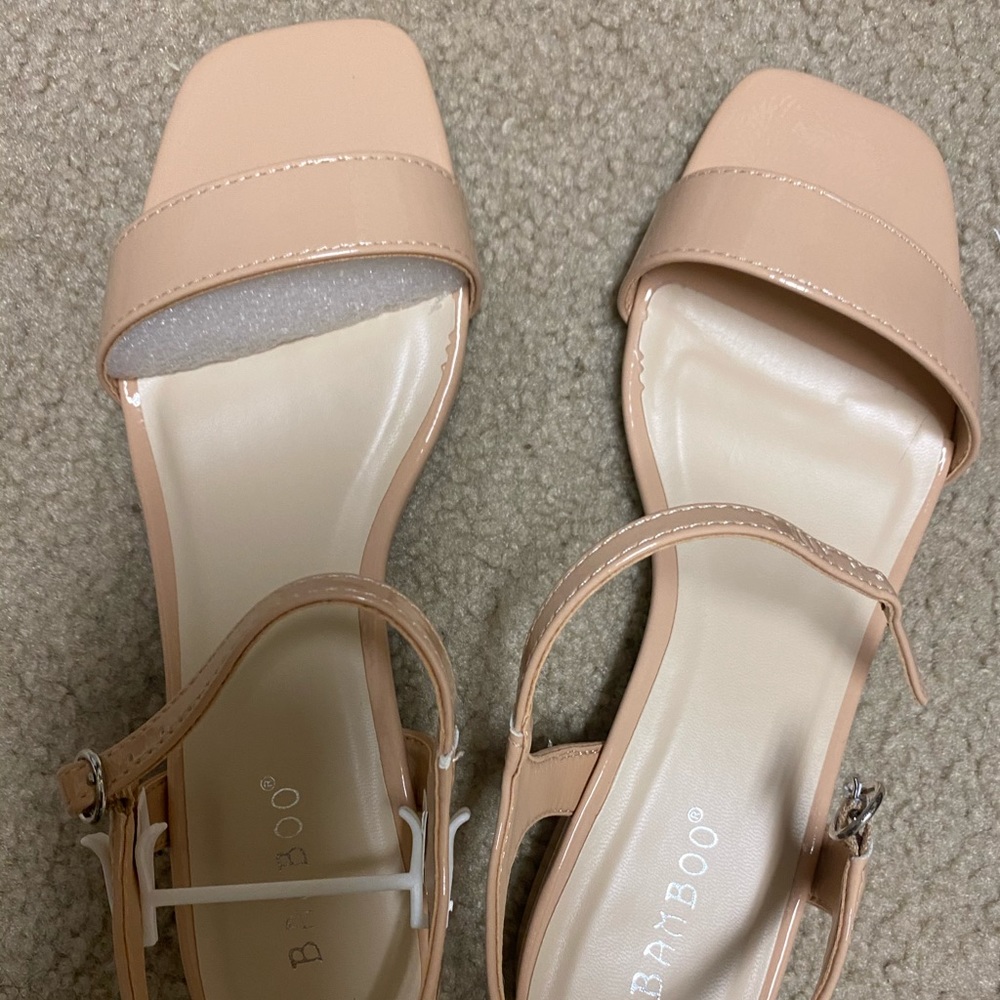 Nude sandals